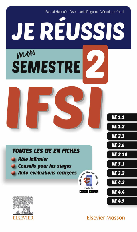 Cover image for book Je réussis mon Semestre 2 ! IFSI