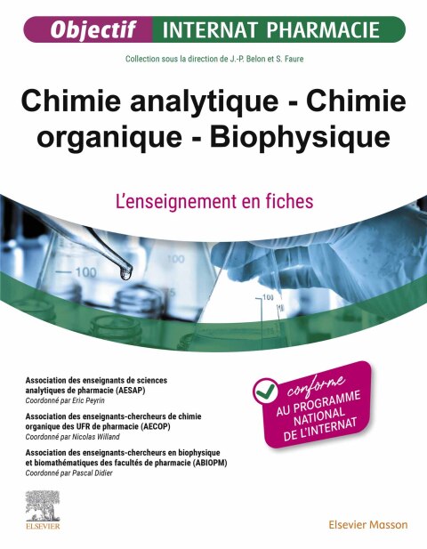 Cover image for book Chimie analytique – Chimie organique – Biophysique