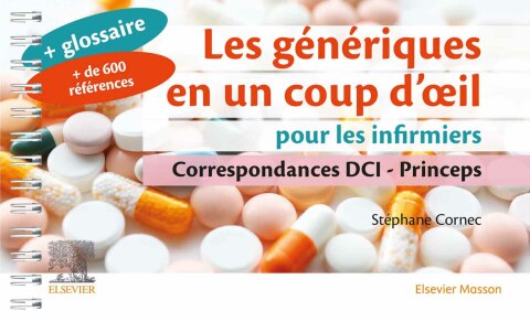 Cover image for book Les génériques en un coup d'oeil pour les infirmiers