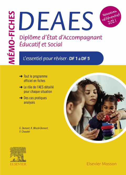Cover image for book Mémo-fiches DEAES - Diplôme d'Etat d'Accompagnant Educatif et Social