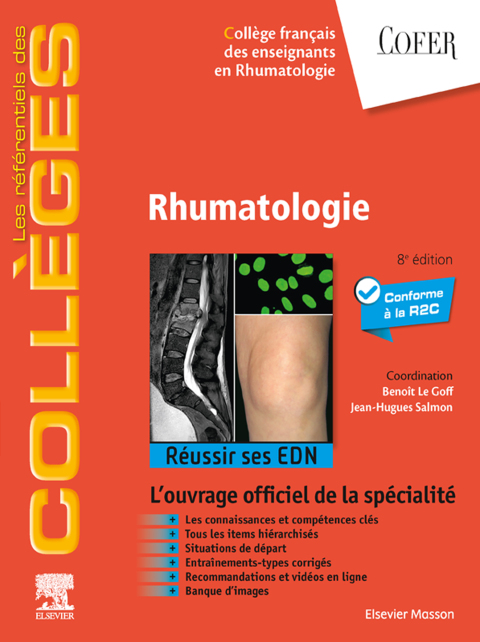 Cover image for book Rhumatologie
