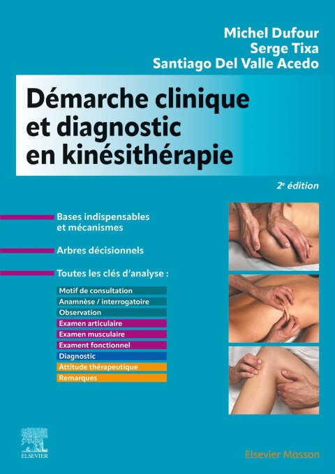 Cover image for book Démarche clinique et diagnostic en kinésithérapie