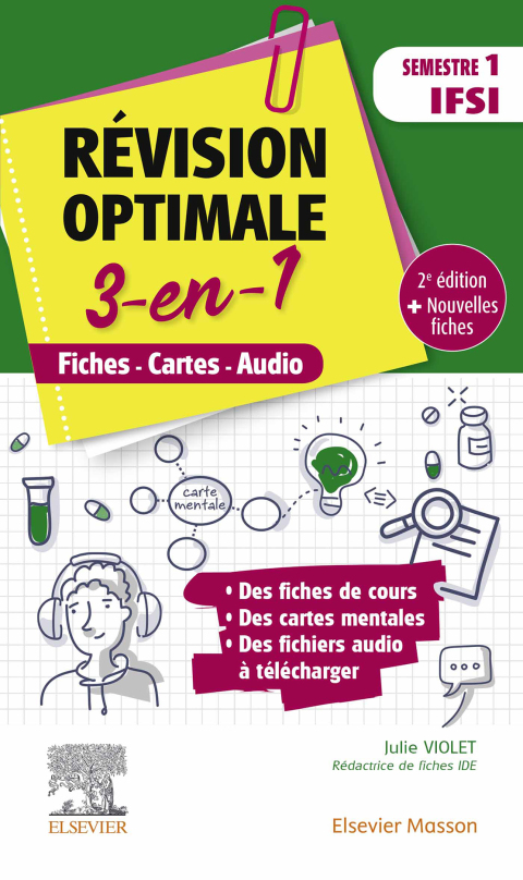 Cover image for book Révision optimale 3 en 1 _ Semestre 1 IFSI