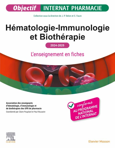 Cover image for book Hématologie-Immunologie et Biothérapie 2024-2025
