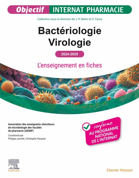 Cover image for book Bactériologie - Virologie 2024-2025