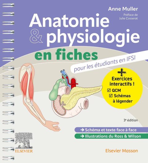 Cover image for book Anatomie et physiologie en fiches pour les étudiants en IFSI