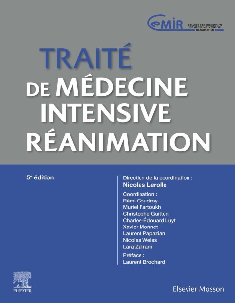 Cover image for book Traité de médecine intensive – Réanimation
