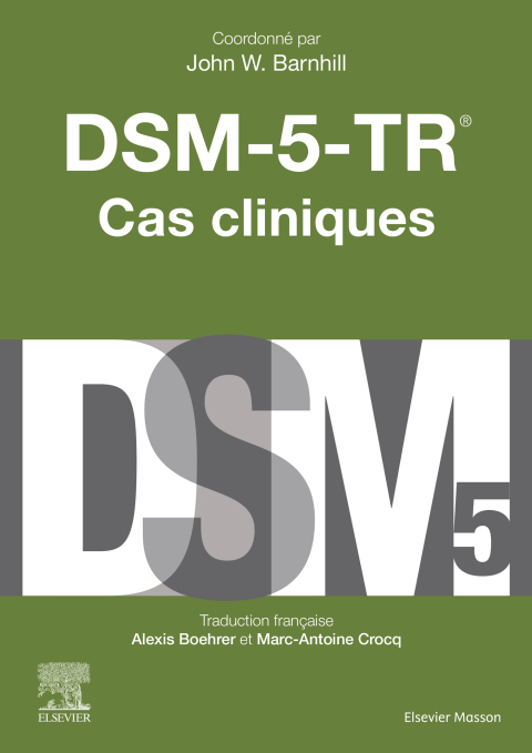 Cover image for book DSM-5-TR - Cas cliniques