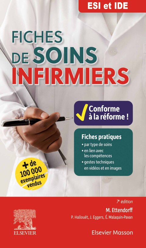 Cover image for book Fiches de soins infirmiers