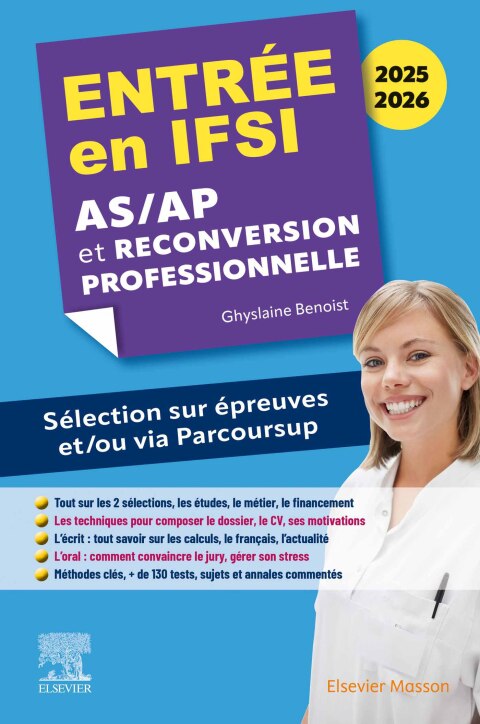 Cover image for book Entrée en IFSI 2023-2024 - AS/AP et reconversion professionnelle
