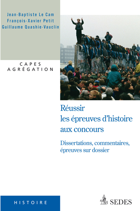 Cover image for book Réussir les épreuves d'histoire aux concours