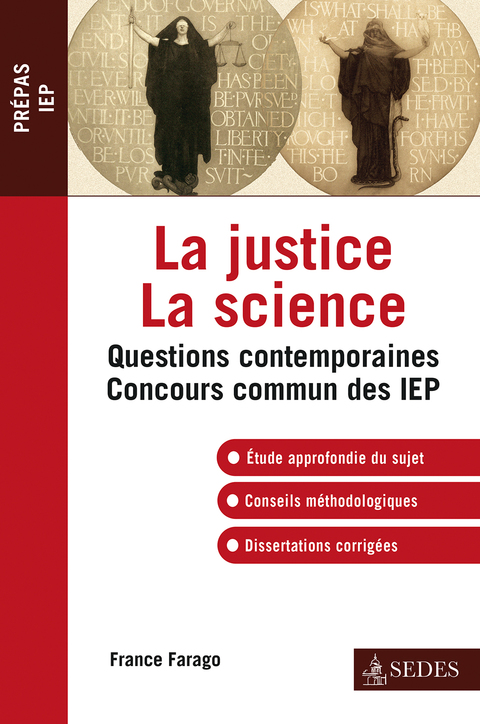 Cover image for book La justice La science