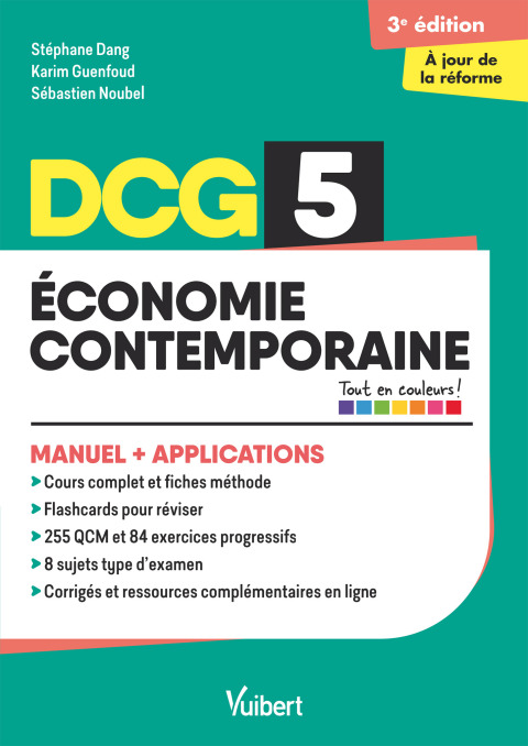 Cover image for book DCG 5 - Économie contemporaine : Manuel et Applications - Réforme 2026-2027