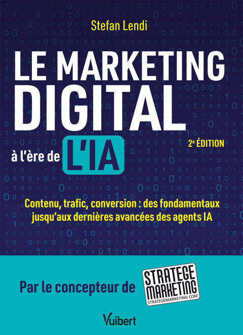 Cover image for book Le marketing digital à l'ère de l'IA