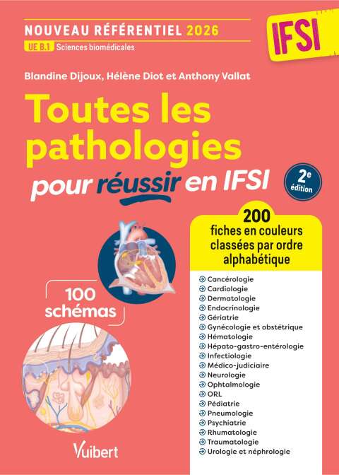 Cover image for book Toutes les pathologies pour réussir en IFSI - Nouveau référentiel 2026 / UE B.1 Sciences biomédic...