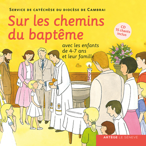 Cover image for book Sur les chemins du baptême - enfant 4-7 ans