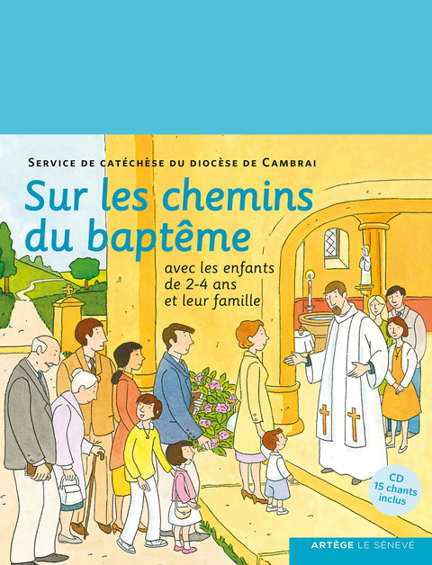 Cover image for book Sur les chemins du baptême - enfant 2-4 ans
