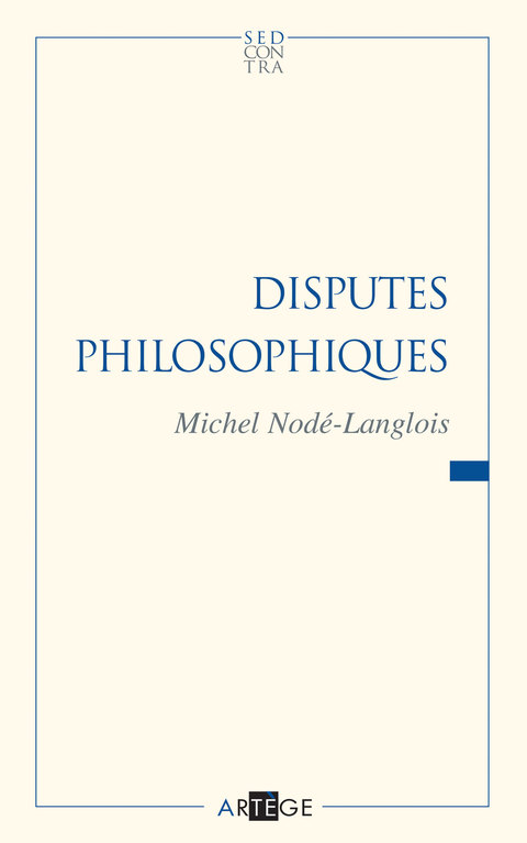 Cover image for book Disputes philosophiques