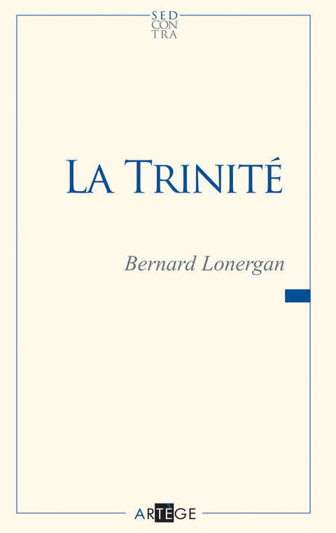 Cover image for book La Trinité