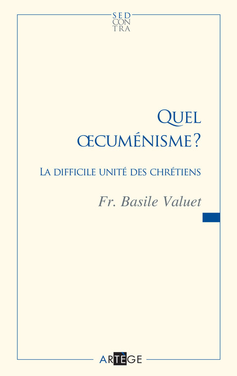 Cover image for book Quel oecuménisme ?