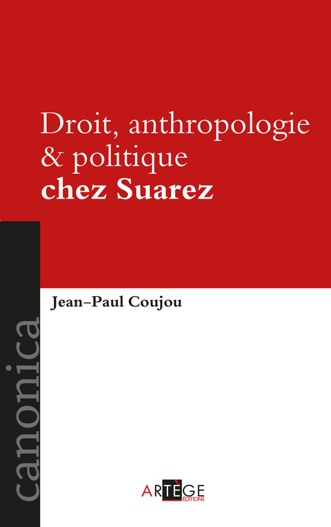 Cover image for book Droit, anthropologie et politique chez Suarez