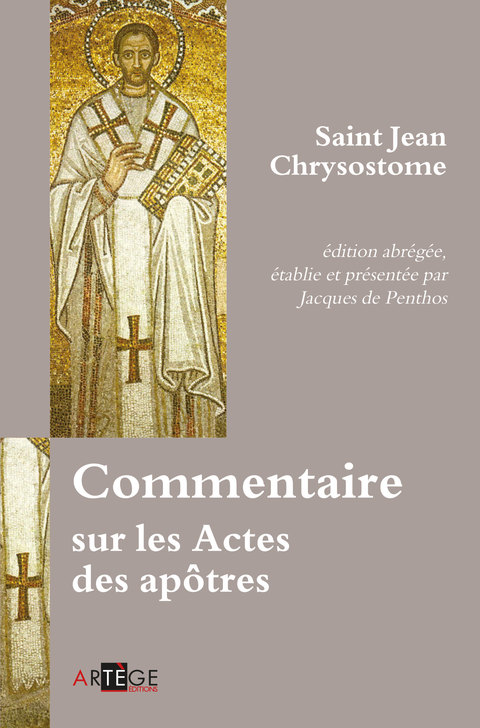 Cover image for book Commentaire sur les Actes des apôtres