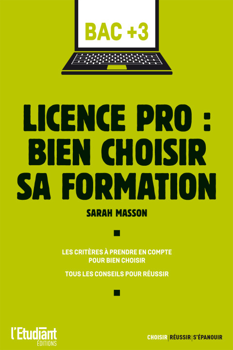 Cover image for book Licence pro : bien choisir sa formation