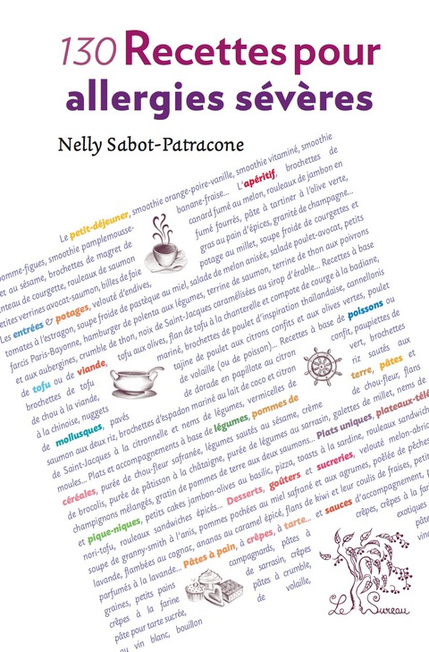 Cover image for book 130 recettes pour allergies sévères
