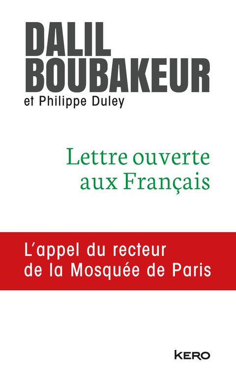 Cover image for book Lettre ouverte aux Français