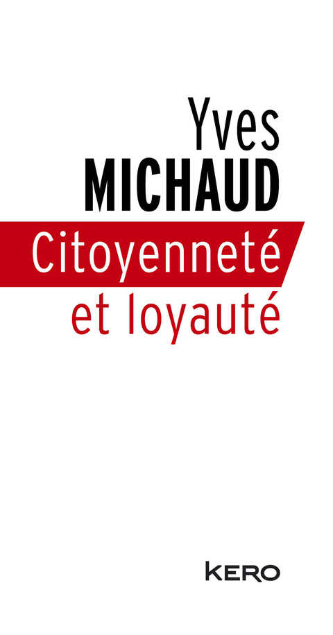 Cover image for book Citoyenneté et loyauté