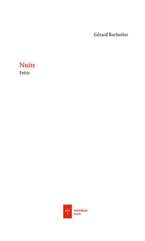 Cover image for book Nuits