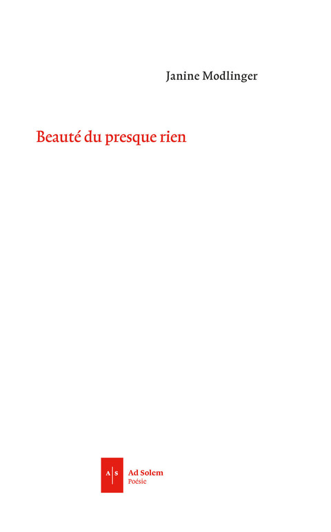 Cover image for book Beauté du presque rien