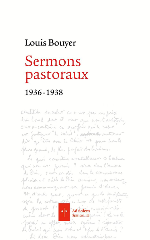Cover image for book Sermons pastoraux