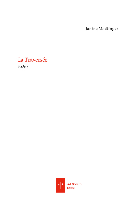 Cover image for book Traversée