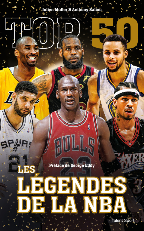 Cover image for book Top 50 : Les légendes de la NBA