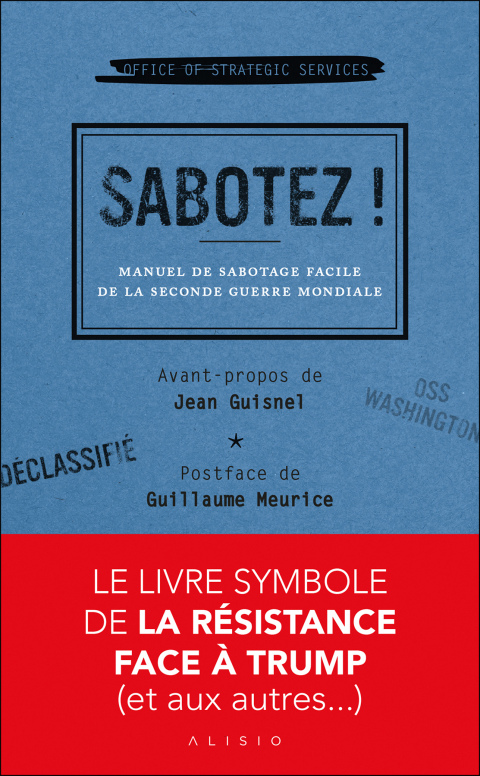 Cover image for book Sabotez !