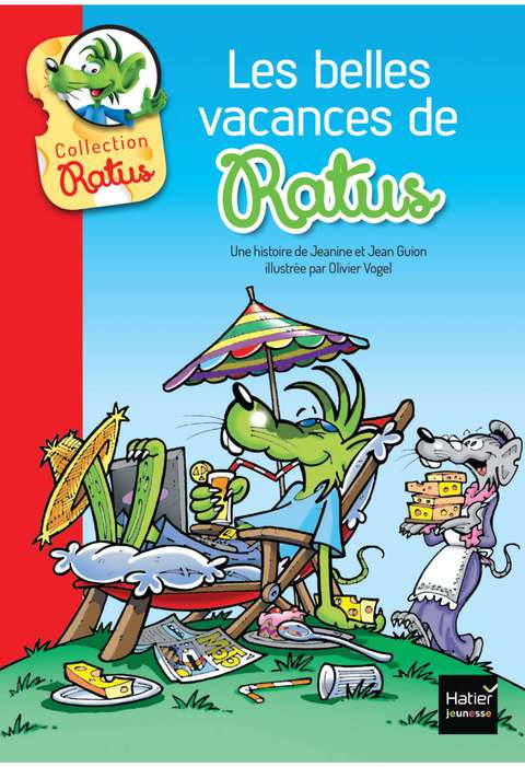 Cover image for book Les belles vacances de Ratus