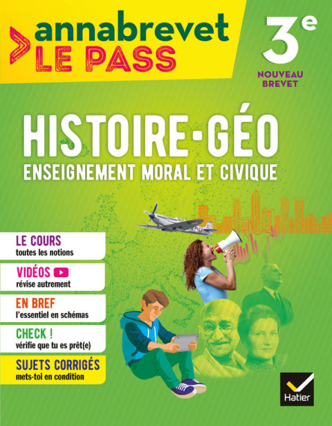 Cover image for book Annabrevet Le Pass - Histoire-géographie EMC 3e