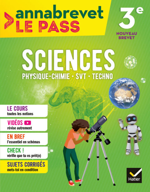 Cover image for book Annabrevet Le Pass - Sciences 3e