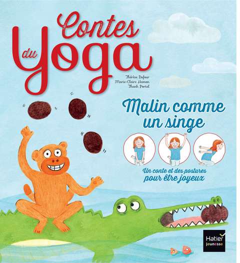 Cover image for book Contes du yoga - Malin comme un singe