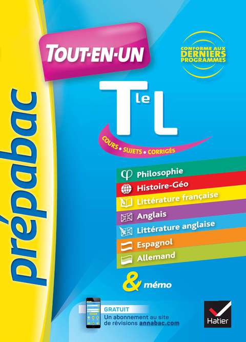 Cover image for book Prépabac Tout-en-un Tle L