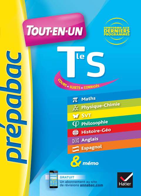 Cover image for book Prépabac Tout-en-un Tle S