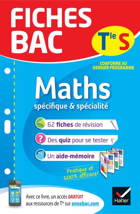 Cover image for book Fiches bac Maths Tle S (spécifique & spécialité)