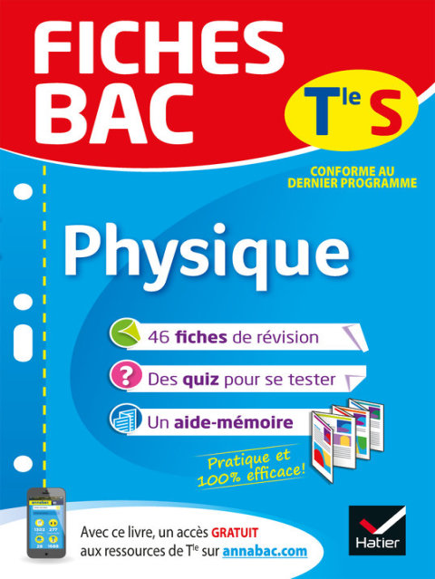 Cover image for book Fiches bac Physique Tle S (enseignement spécifique)