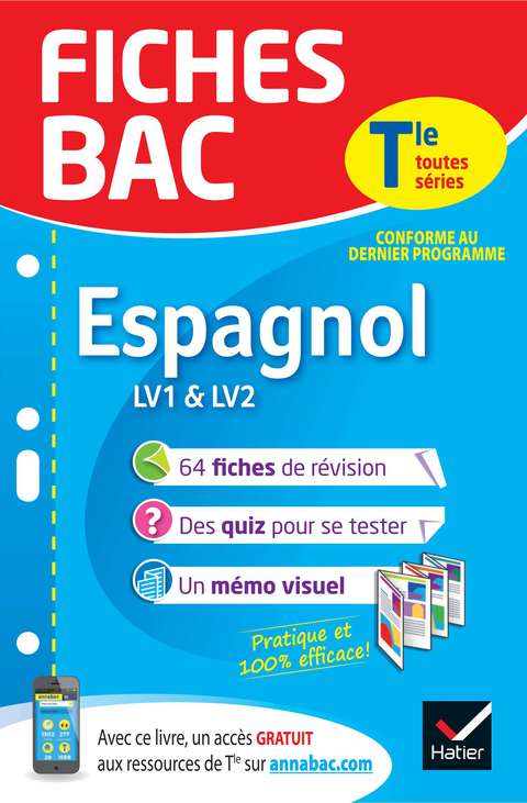Cover image for book Fiches bac Espagnol Tle (LV1 & LV2)