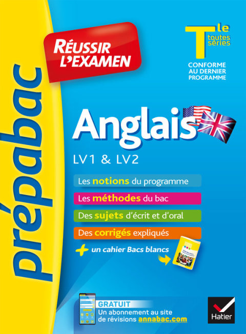 Cover image for book Anglais Tle LV1 & LV2 - Prépabac Réussir l'examen