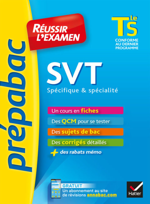 Cover image for book SVT Tle S spécifique & spécialité - Prépabac Réussir l'examen