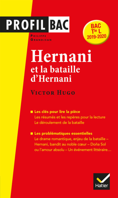 Cover image for book Profil - Victor Hugo, Hernani