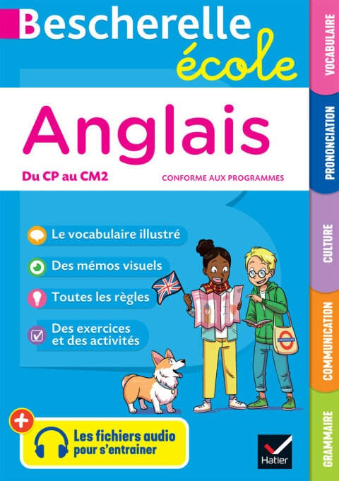 Cover image for book Bescherelle école - Anglais (CP, CE1, CE2, CM1, CM2)