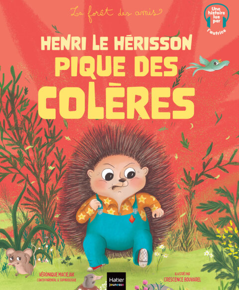 Cover image for book Henri le hérisson pique des colères